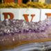Amethyst with blue banded agate Brazil 2750