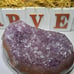 Amethyst with blue banded agate Brazil 2750