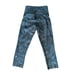 Lululemon Cropped Leggings w pockets Incognito Camo Multi Gray Size 2