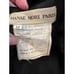Hanae Mori Paris Haute Couture High Waisted Black Velvet Tuxedo Pants 38