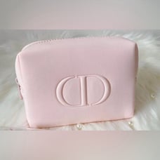 Dior Light Pink Cosmetic Bag NIB