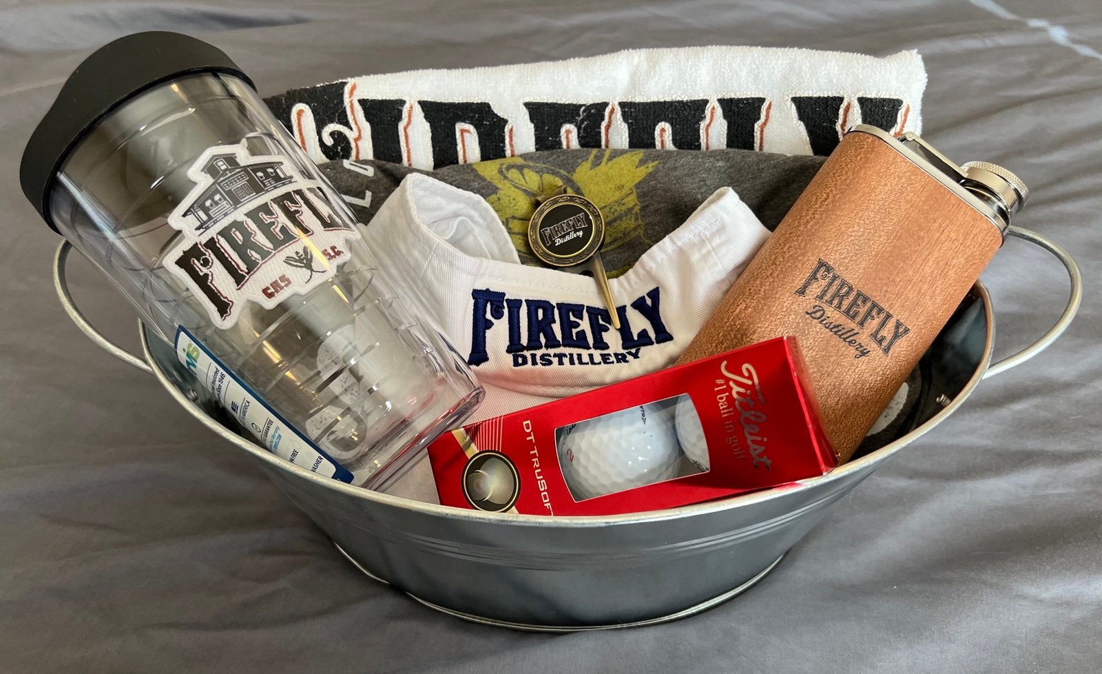 Firefly Distillery Golfer’s Gift Basket