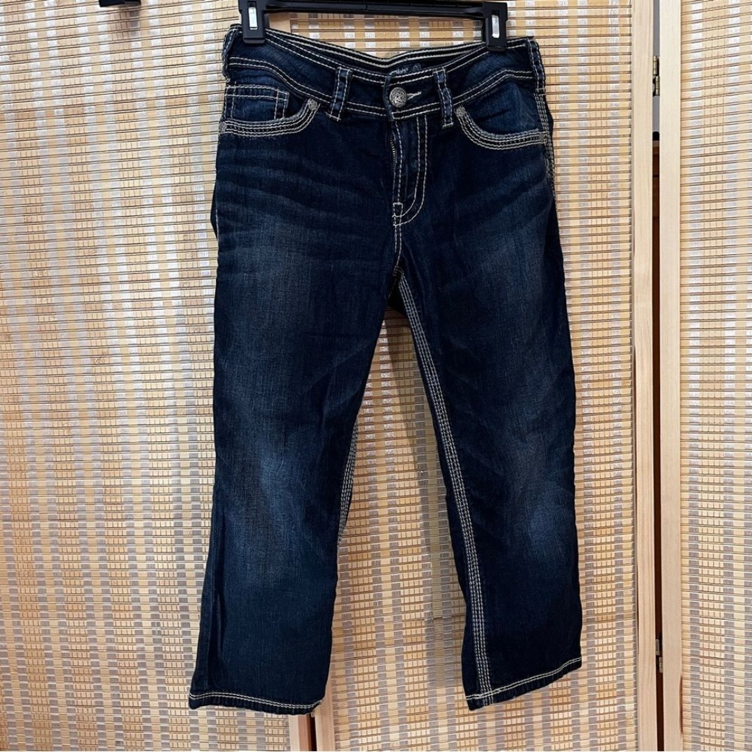 Silver Jeans bundle of 2 pair cropped size 28 and 29