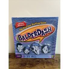 NEW Balderdash Board Game the Hilarious Bluffing Game (2009 Mattel) Adult 12+