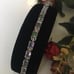 HUGE MYSTIC TOPAZ 925 STERLING SILVER PLATINUM FINISG BRACELET - 7