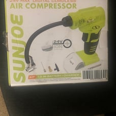Cordless air compressor