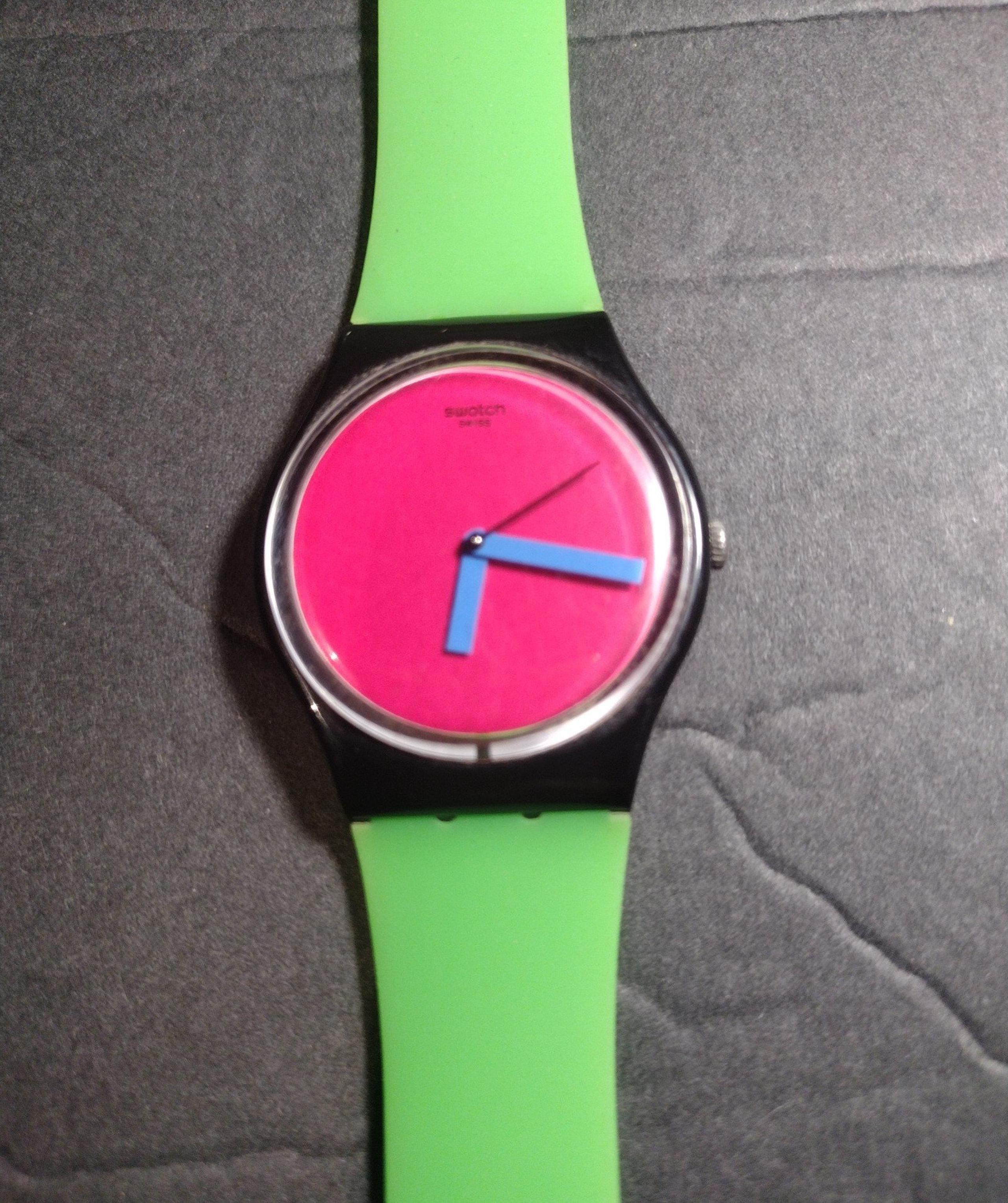 Swatch Watch, Men, Swiss Made, Battery Installed, Running.