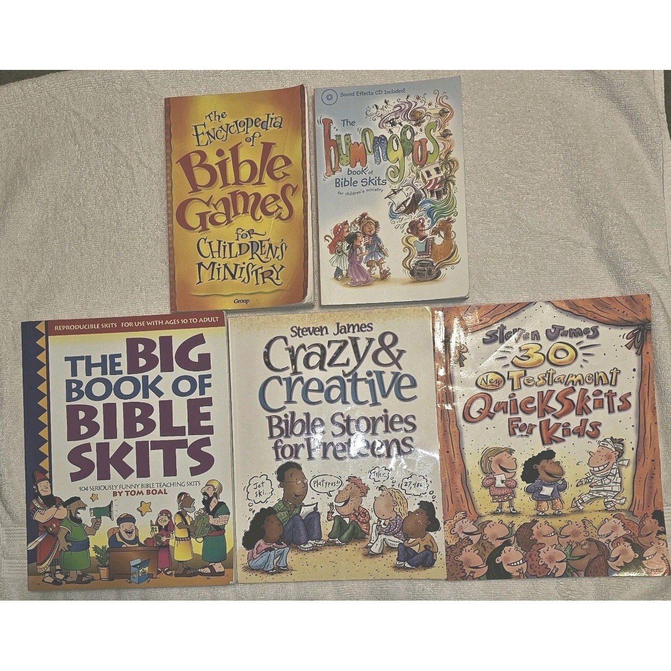 VBS CHILDRENS' MINISTRY Bundle Lot Of 5 Books GOOD Paperback