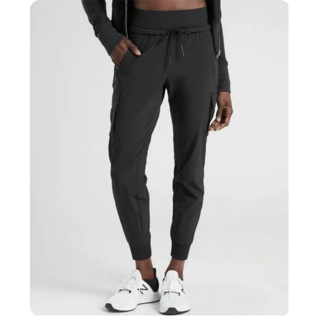 Athleta Sutton Soft Stretch Gray Jogger Size 0