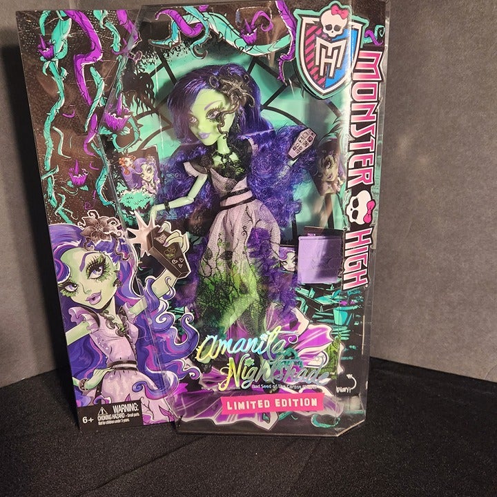Monster High Amanita Nightshade Limited Edition NRFB 2014