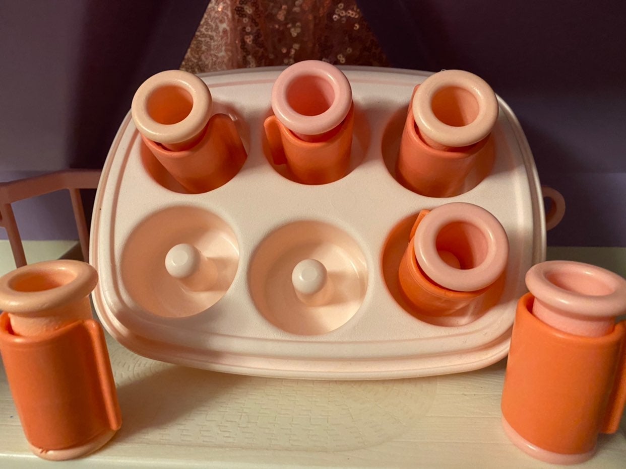 Little Tikes set of hot rollers CLEAN
