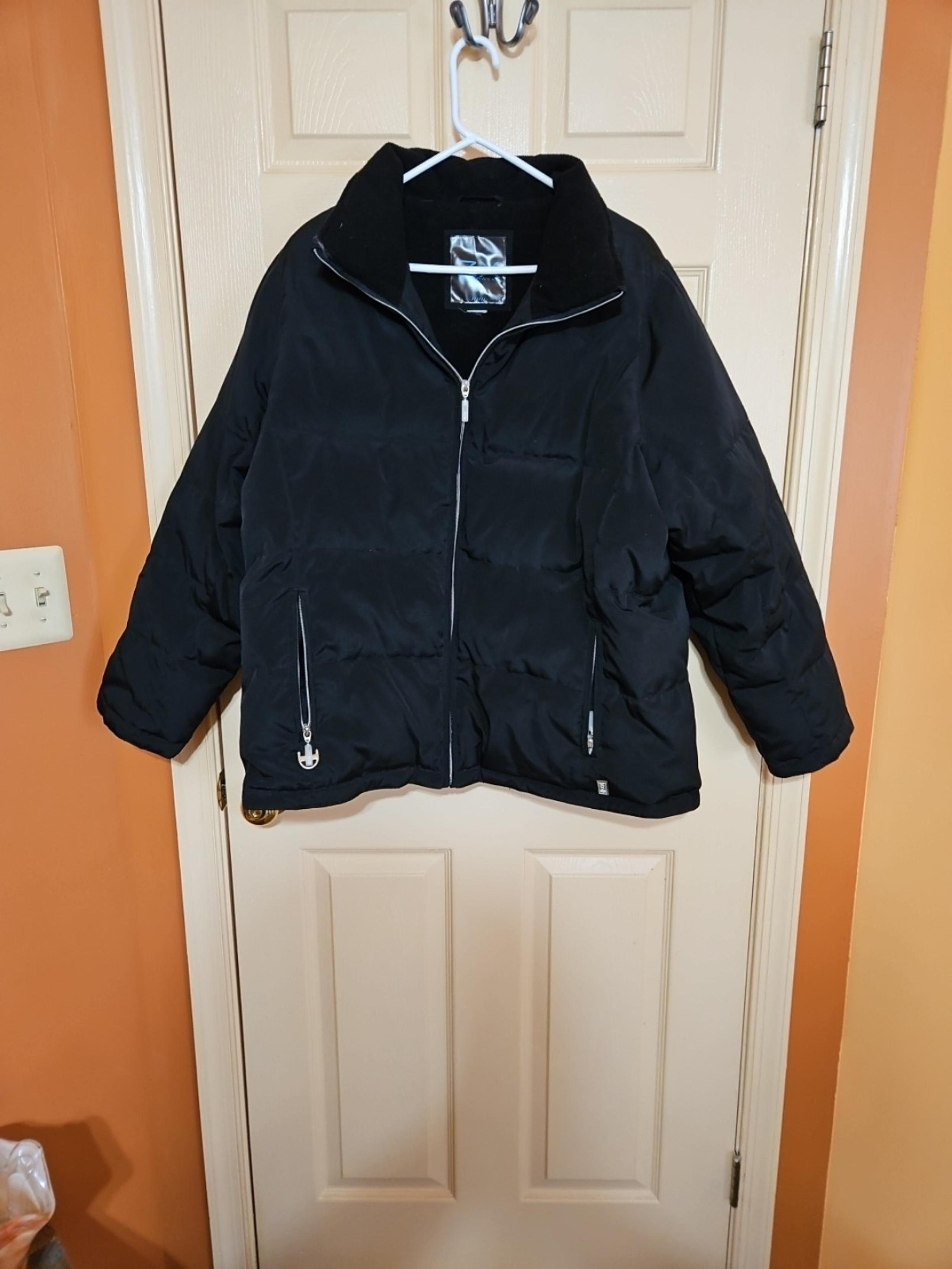 Womens Black ZeroXposur Authentic Element Protector Puffer Jacket Size XL