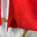 J.Crew Red Side Slit Turtleneck Sweater sz XS