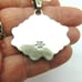 Blue Lace Agate Sterling Silver Necklace Snake Chain 20” Pendent Mint BeadRage