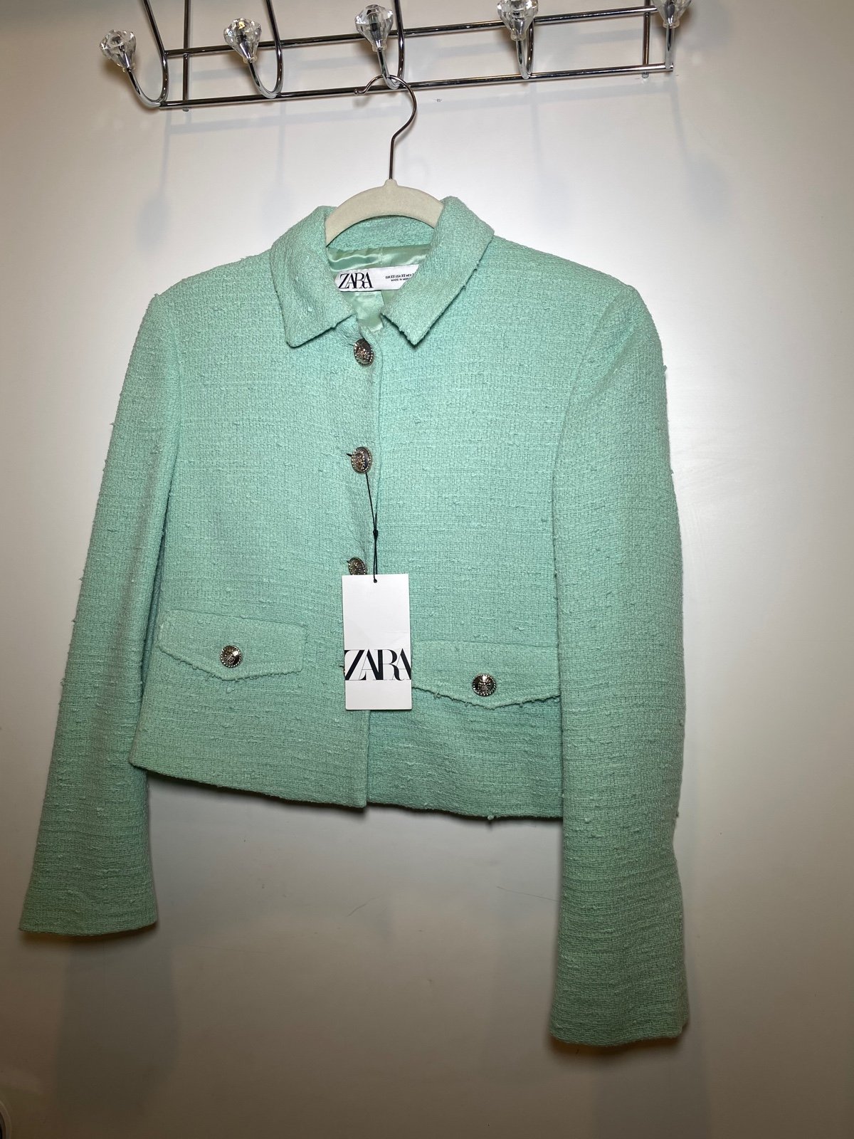 Green Blazer Zara