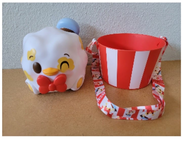 Donald Duck 90th Anniversary Munchling Popcorn Bucket