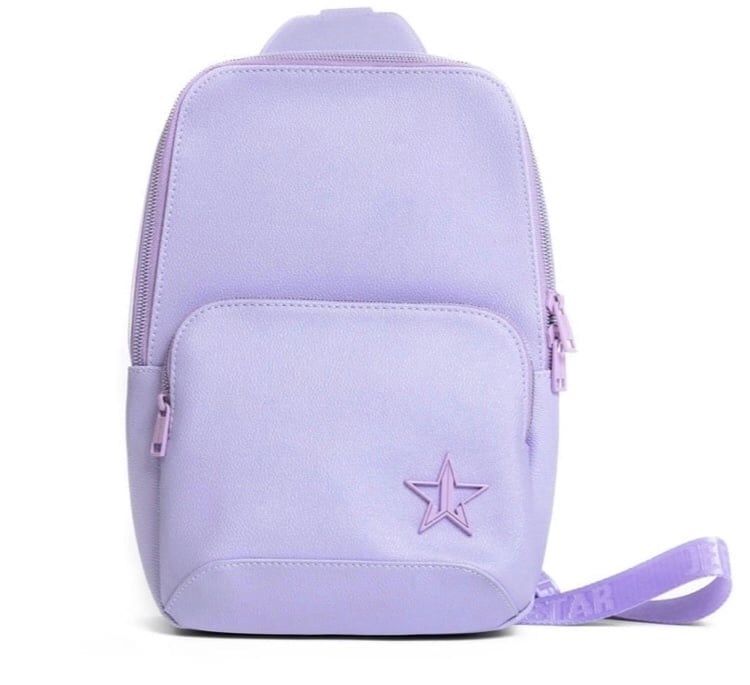 Jeffree Star Skin Lavender Crossbody Bag Backpack