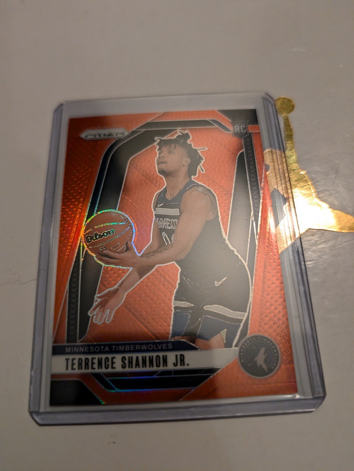2024 Panini Prizm Terrance Shannon Red Rookie /225