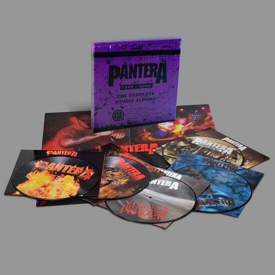Pantera The Complete Studio Albums (5-LP/Picture Discs) ~ Ltd Ed of 3,500 ~ New!