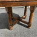 Mid-Century Modern Octagon Shaped Oak Table with Beautiful Round Legs