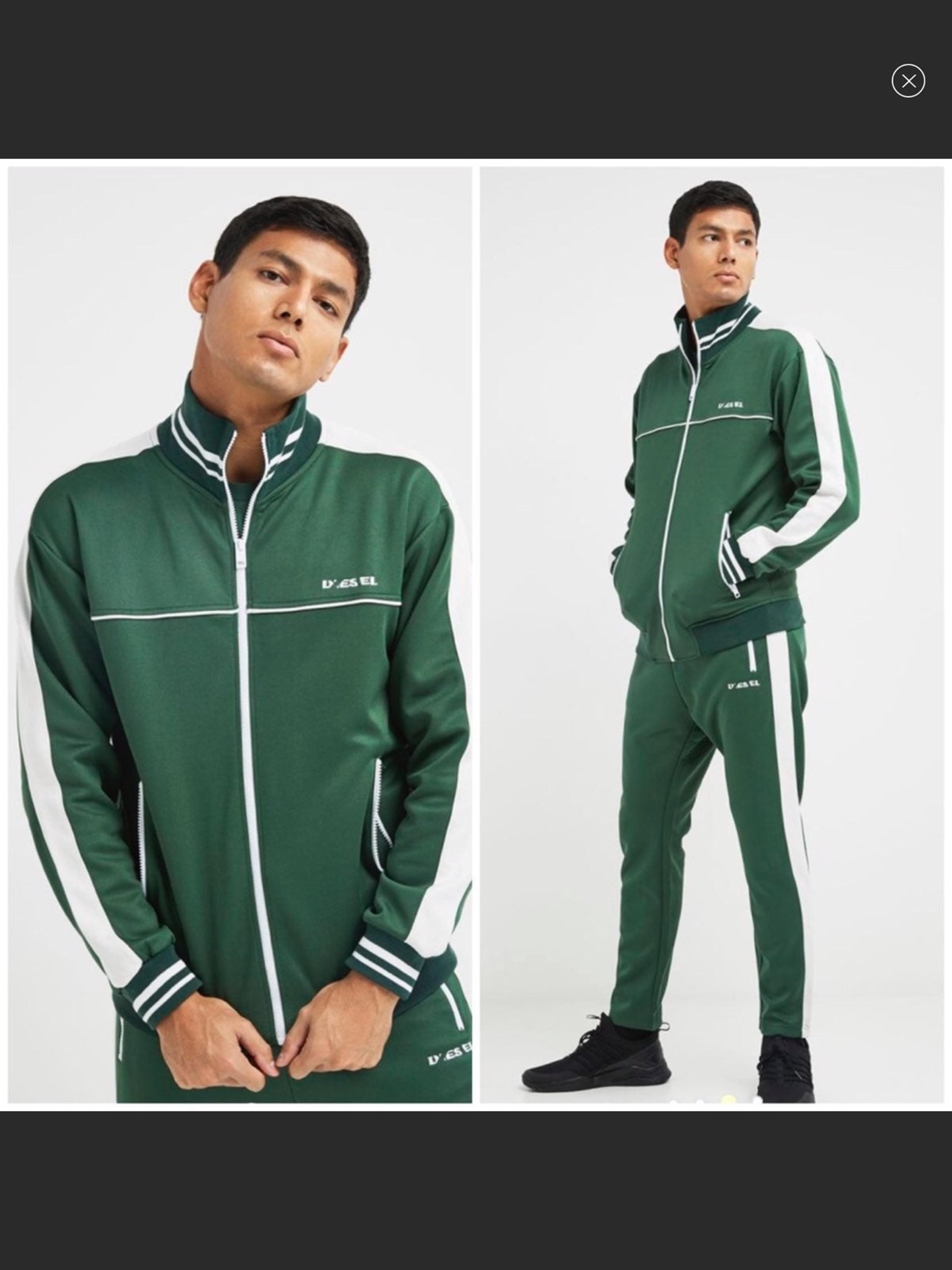Diesel tracksuit green Clearance