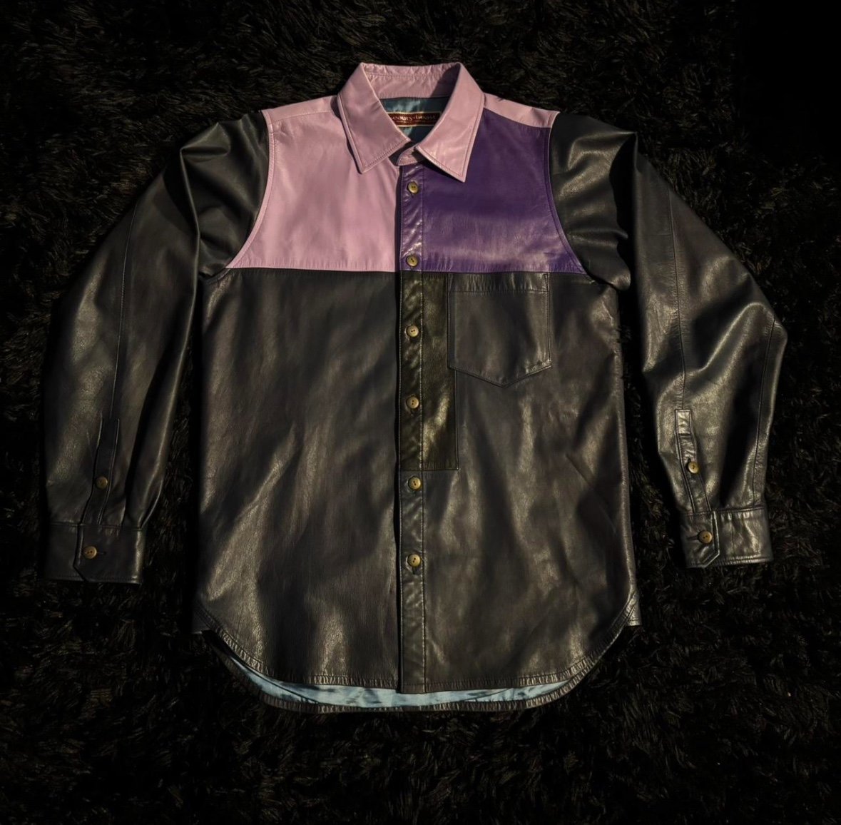 Beauty:Beast “dark knight” runway trench coat jacket
