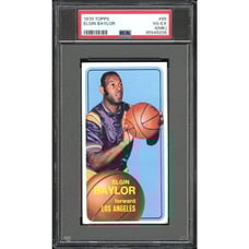 1970-71 Topps Elgin Baylor #65 Basketball Card PSA 4 (MK) Graded VG-EX