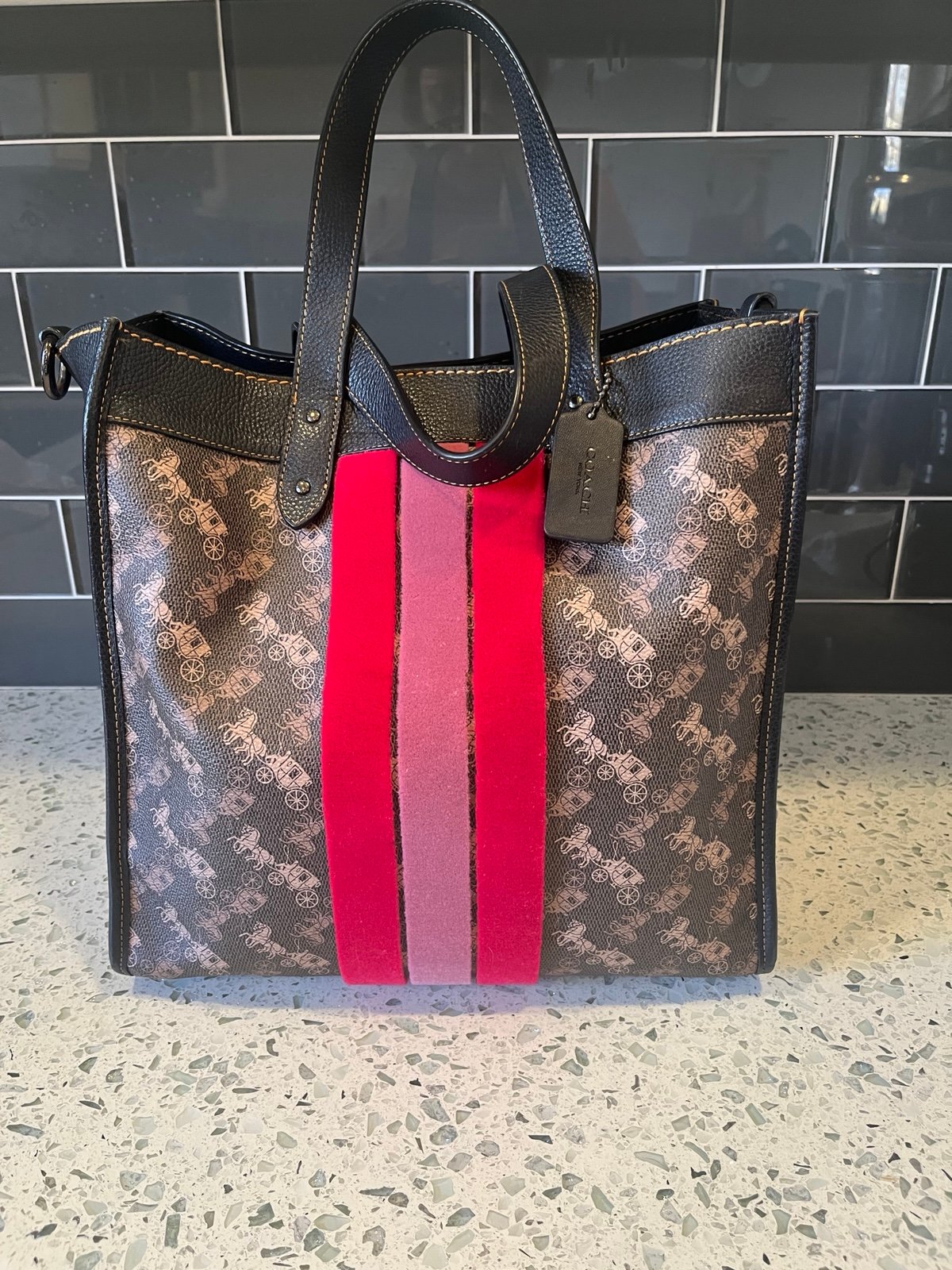 Coach field tote