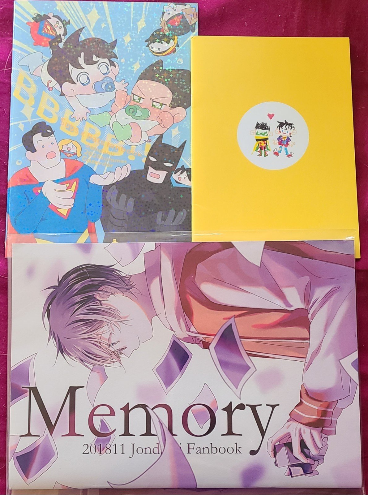 Dc comics superboy robin supersons jondami yaoi fanbooks