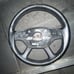 Mercedes s550 black leather steering wheel
