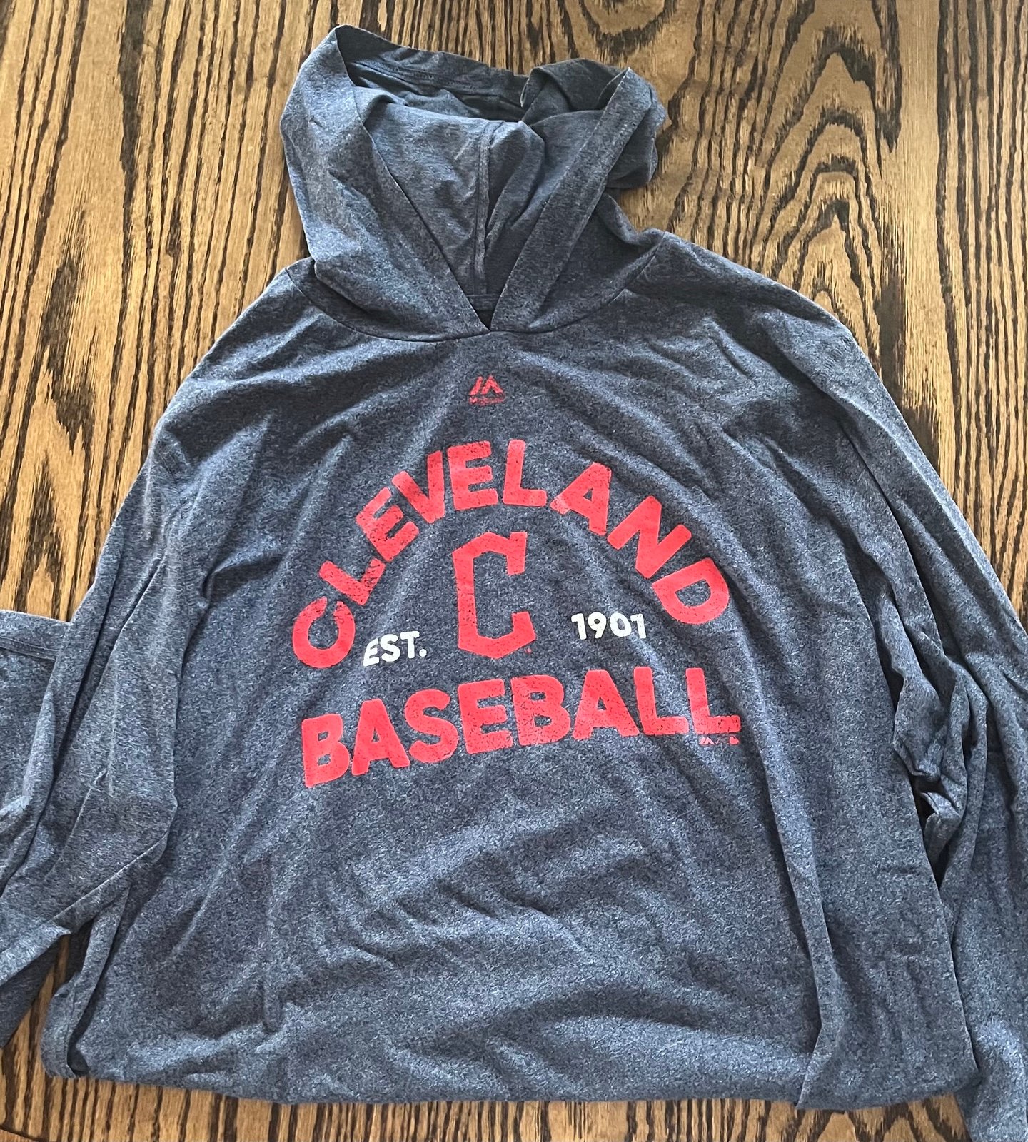 Cleveland Indians/Guardians Men’s XXL Lightweight Hoodie