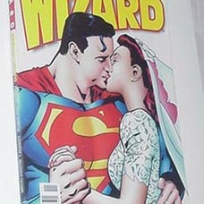 Wizard 63 Superman + Lois Lane Wedding Cvr Stuart Immonen