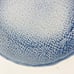 Vintage Blue Floral Studio Pottery Platter Signed Delia Serving Cottage Core