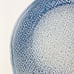 Vintage Blue Floral Studio Pottery Platter Signed Delia Serving Cottage Core