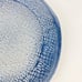 Vintage Blue Floral Studio Pottery Platter Signed Delia Serving Cottage Core