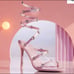 Aldo x Barbie Runway Pink Rhinestone Heels New Woman’s 5