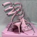 Aldo x Barbie Runway Pink Rhinestone Heels New Woman’s 5