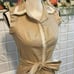 ABS Allen Schwartz Linen Khaki Short Sleeve Dress Size 2 Retails: 295