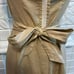 ABS Allen Schwartz Linen Khaki Short Sleeve Dress Size 2 Retails: 295