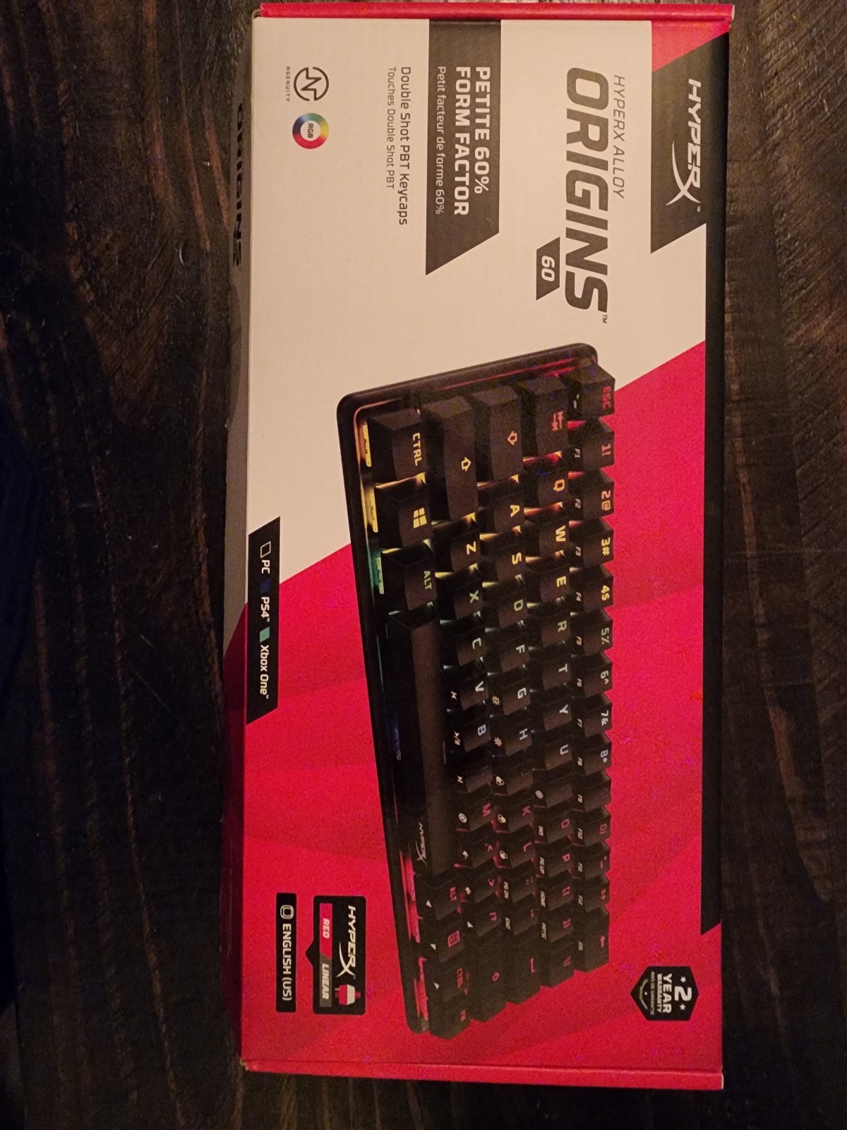 Hyper X Alloy Origins 60% Keyboard