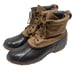 Mens Sz 10 LaCrosse Suburban 6 Brown Leather Rubber Duck Hunting Ankle Boots