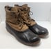 Mens Sz 10 LaCrosse Suburban 6 Brown Leather Rubber Duck Hunting Ankle Boots