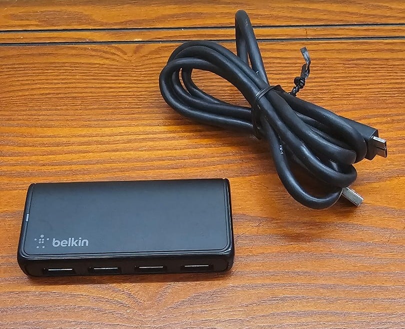 Belkin 4-port USB 3.0 Hub with USB and Micro USB connector