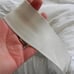 NEW Northern Nights Classic Dobby Stripe 3 Featherbed - Queen WHITE