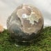 STUNNING Moss Agate Sphere - 82mm - Druzy & Sugar Druzy