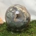 STUNNING Moss Agate Sphere - 82mm - Druzy & Sugar Druzy