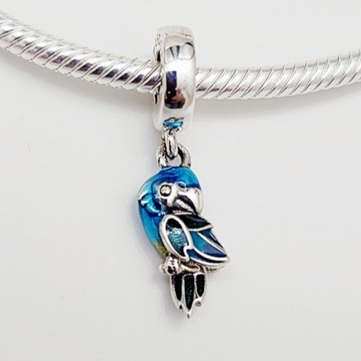Pandora Jungle Paradise Parrot Dangle Charm