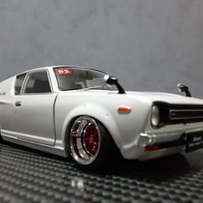 Hachette 1/24 Nissan Cherry Coupe Custom Modified Lowdown