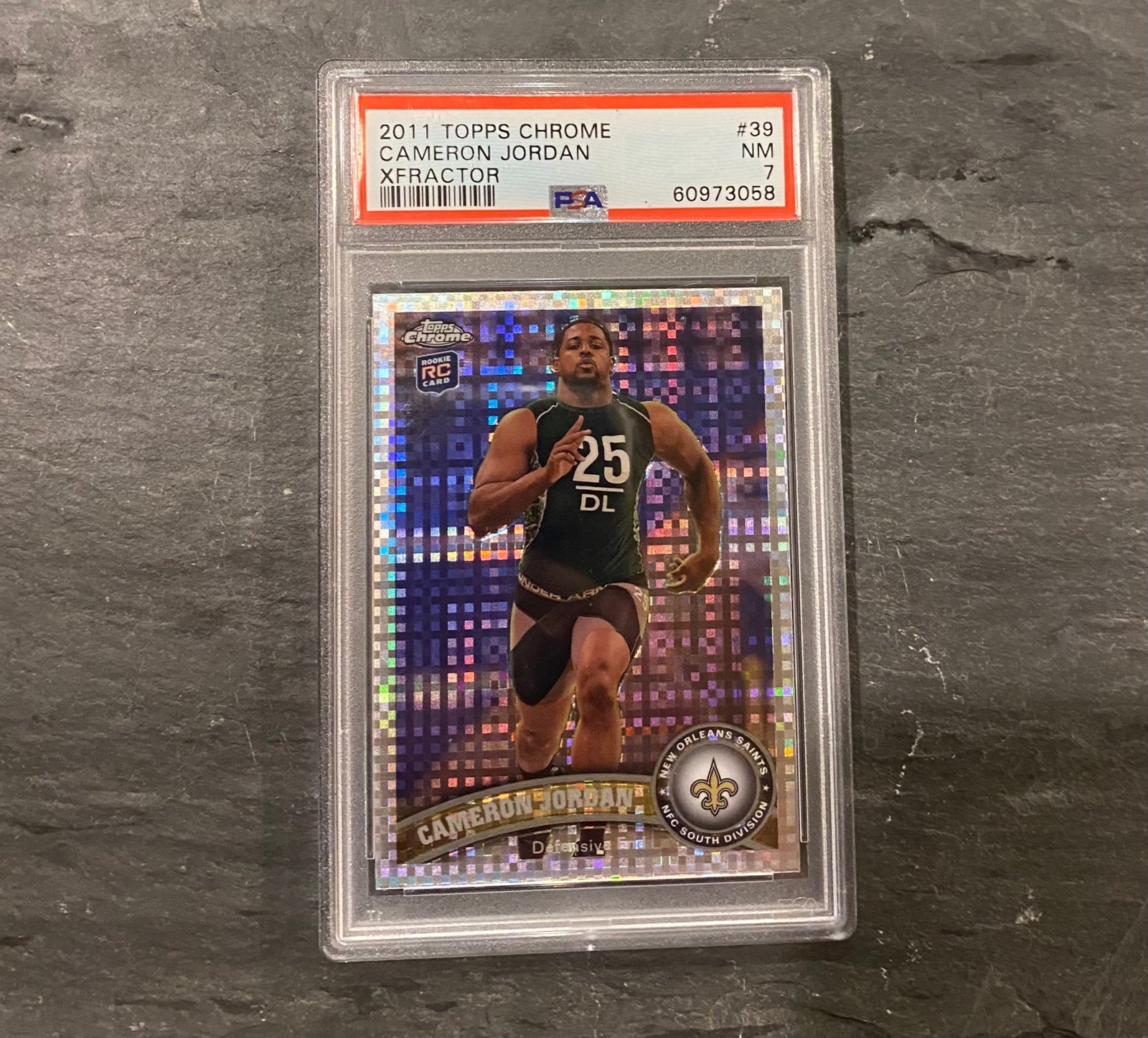 Cameron Jordan Topps Chrome Rookie Card