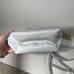 Longchamp Le Pliage XS Gray Mini Leather Shoulder Bag Pouch